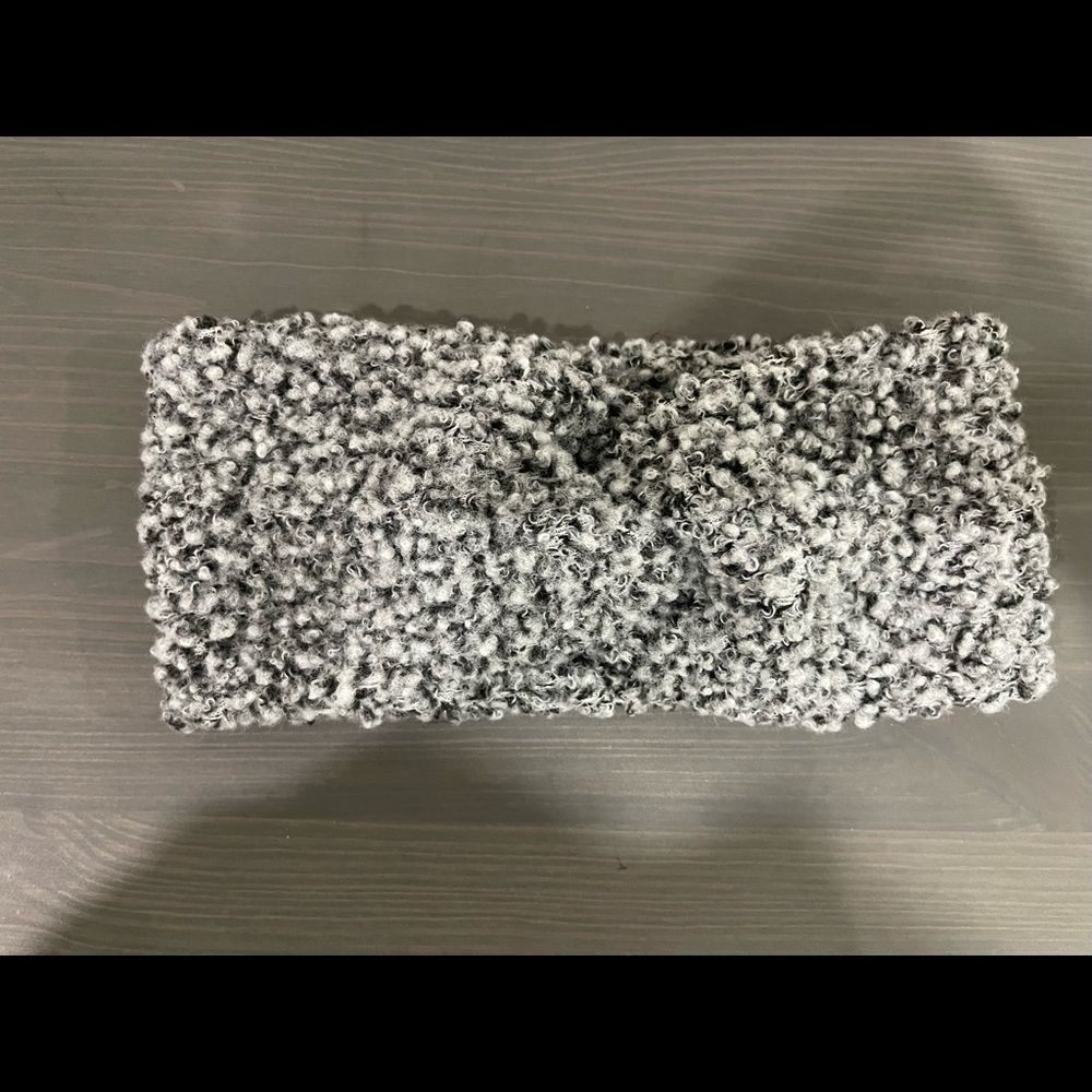 Gray headband. Never worn